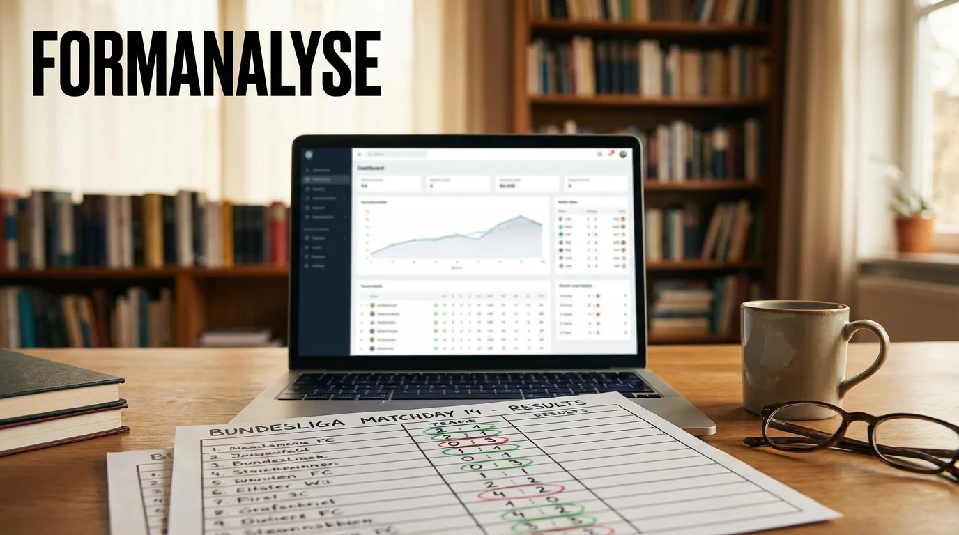 Bundesliga Formanalyse – Statistiken für bessere Wetten 2026